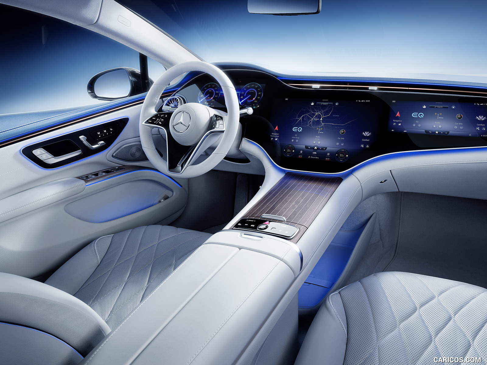 벤츠 EQS 실내 디자인